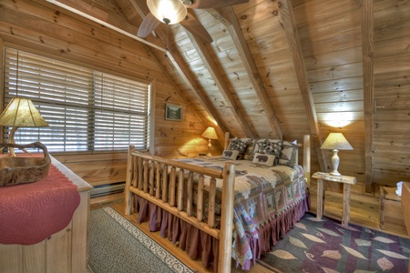 A Birds Eye View - Upper Level Loft Queen Bedroom