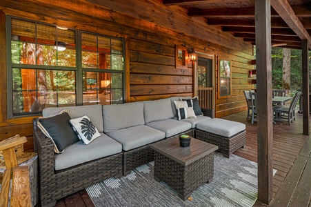 Paradise Found - Entry Level Outdoor Covered Sitting Area