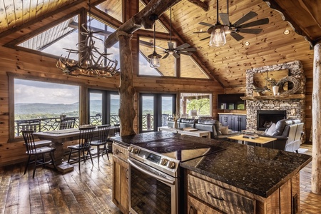 Lookout Lodge - Kitchen