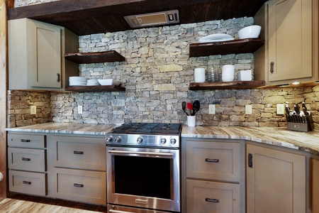 Nottely Island Retreat - Kitchen