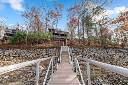 Blue Ridge Bliss - Dock Stairway