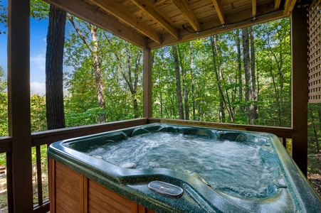 Bullwinkle's Bungalow - Hot Tub's View