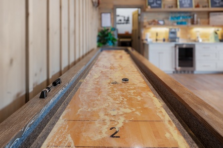 Elevated Escape - Lower Level Shuffleboard Table