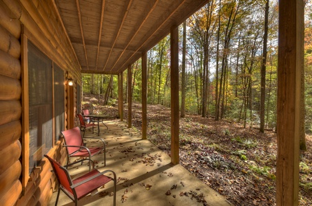 Bear End- Lower level patio