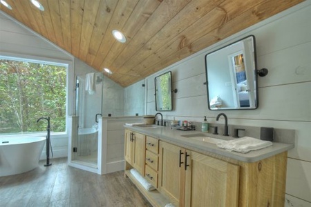 Master bathroom
