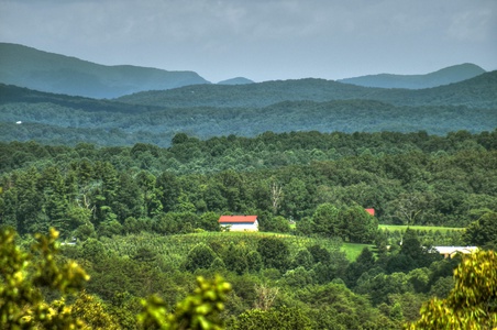 Once In A Blue Ridge: Aerial View