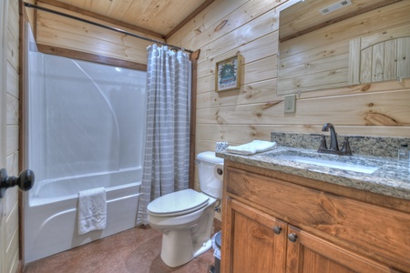 Are We There Yet - Lower Level Bathroom