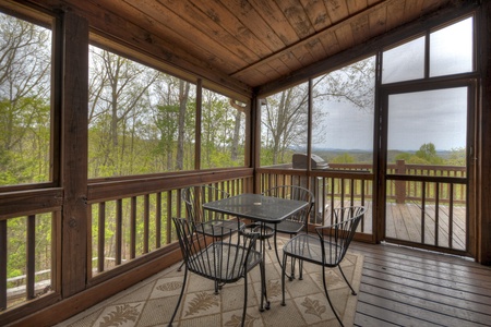 View From The Top- Outdoor dining area