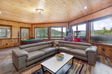 Tysons Peak- Lower Level Living Room