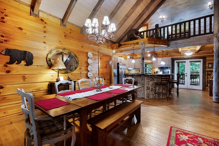 Mountaintown Creek Lodge - Dining Area