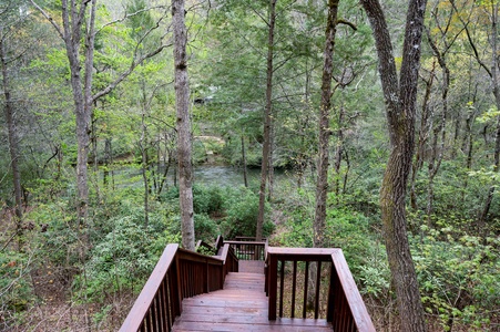 Hayes Haven - Staircase to Fightingtown Creek