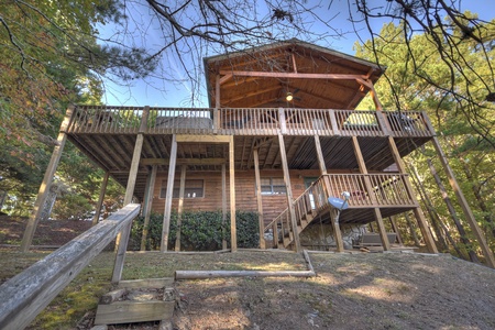 The Good Place - Exterior rear view of the cabin