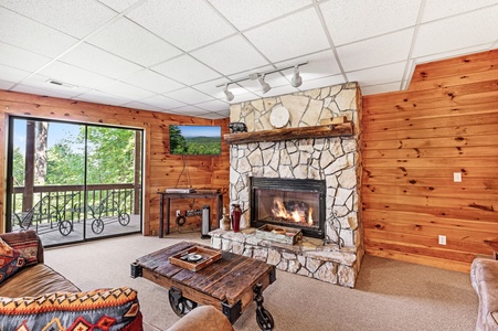 Early Rise- Lower-level Living Room