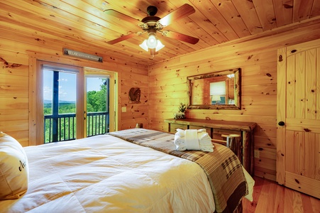 Bears Repeating - Entry Level Bedroom with Deck Access