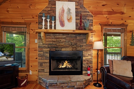 Feather Ridge - Gas Fireplace