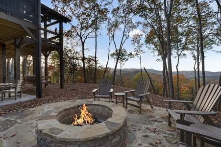 Eagle Ridge - Fire Pit's View