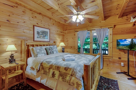 The Stickhouse - Entry Level Queen Bedroom
