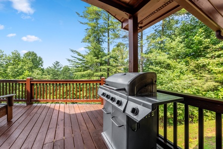 Mountain High Lodge - Entry Level Deck Grill