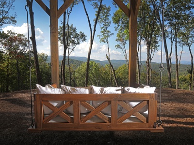 Eagle Ridge - Lower Patio Bed Swing's View