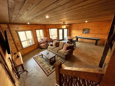 Altitude Adjustment - Lower Level Living Room