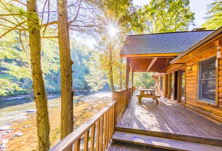 Rivers DLite - Back Deck and Toccoa River