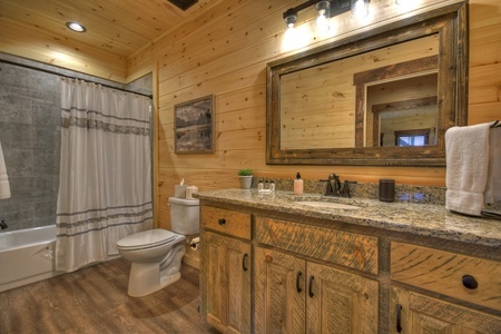 A Perfect Day-  Lower level full bathroom