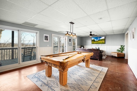 Above It All - Pool Table