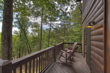 Bear Paw - Deck with Forest Views