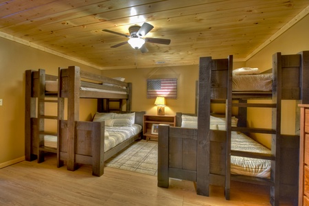 Hibernation Station- Lower level bunk room