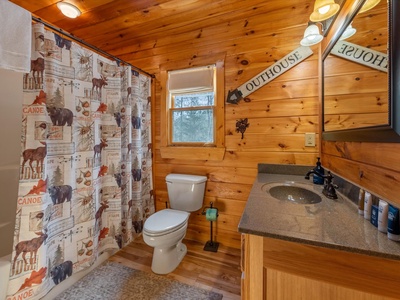 Drink Up The View - Entry Level Shared Bathroom