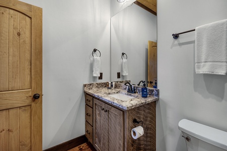 Wine Down Ridge - Lower-Level Shared Bathroom