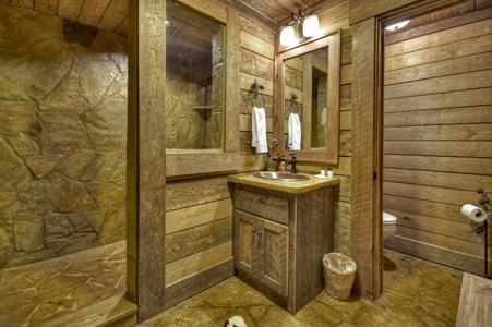 Heavenly Day - Stone Tile Shower