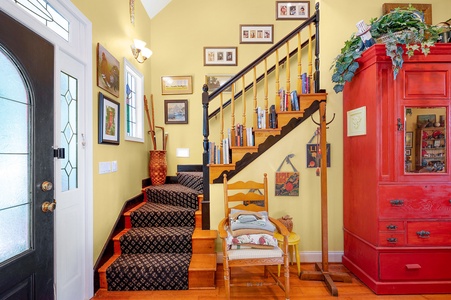 The House on the Hill: Upper Level Staircase