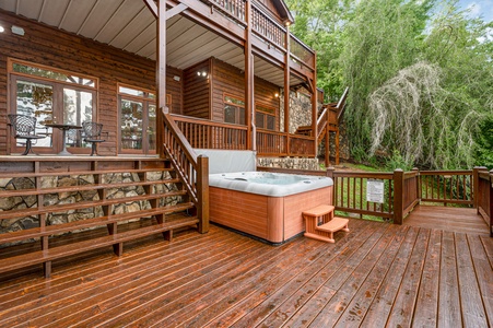 When In Rome - Hot tub on lower level