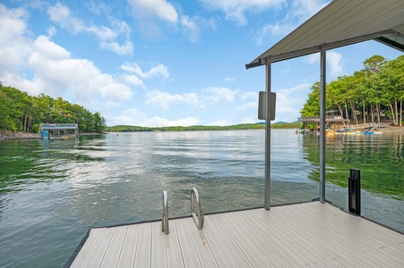 When In Rome - Dock with long range lake views