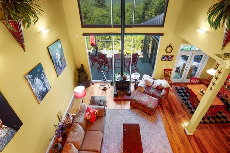The House on the Hill: Upper Level View