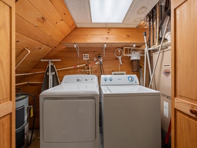 Bear Necessities- Lower level laundry room