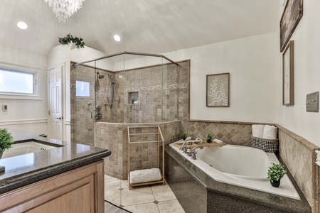 Lake View Bliss - Master Bathroom