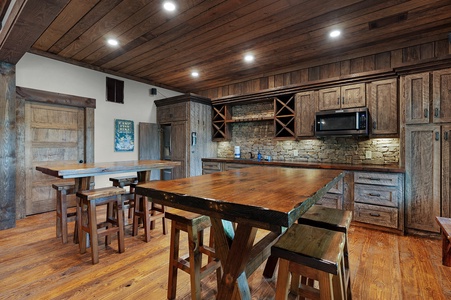 Nottely Island Retreat - Lower Level Kitchen