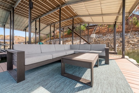 Blue Ridge Bliss - Dock's Lower Deck Seating