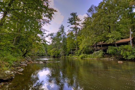 Toccoa Mist- River view