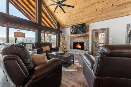 Big Top of Blue Ridge: Living Room