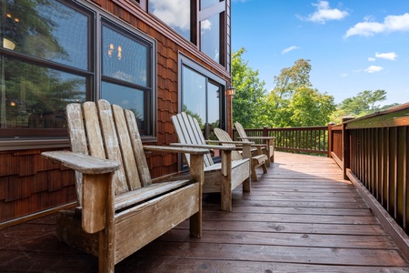 Mountain High Lodge - Entry Level Deck Seating