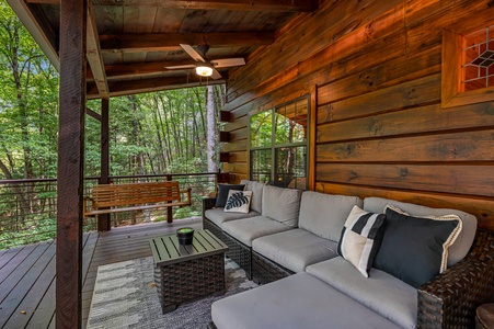 Paradise Found - Entry Level Outdoor Covered Sitting Area