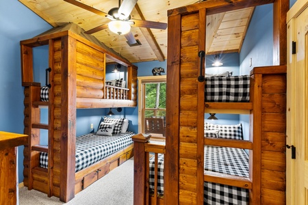 Bears Repeating - Lower-Level Custom Bunk Bedroom