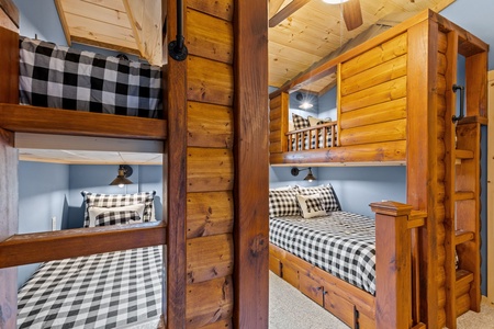 Bears Repeating - Lower-Level Custom Bunk Bedroom