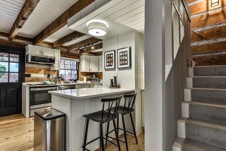 Bluebird Day - Kitchen with Island Seating