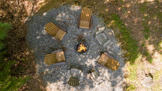 A Mornings' Mist - Fire Pit