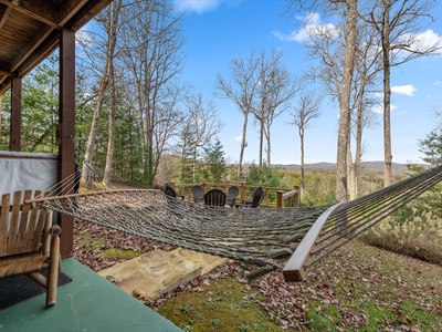 Drink Up The View - Hammock with Forest and Mountain Views