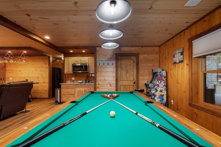 Goose Island Retreat - Lower Level Entertainment Area